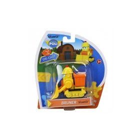 Robocar Poli Metal Araç Bruner Figür Oyuncak