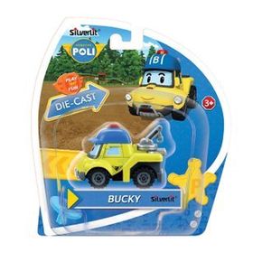 Robocar Poli Metal Araç Karakter Bucky Figür