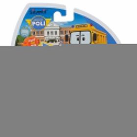Robocar Poli Metal Araç School B Figür