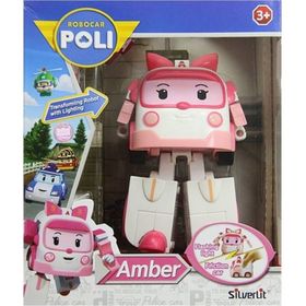 Robocar Poli Transformers Robot Figür Amber