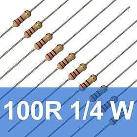 Robocombo 10 Adet 100 Ohm 100R 1/4 W Direnç