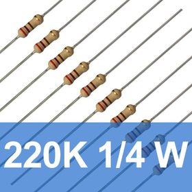 Robocombo 10 Adet 220K 1/4 W Direnç
