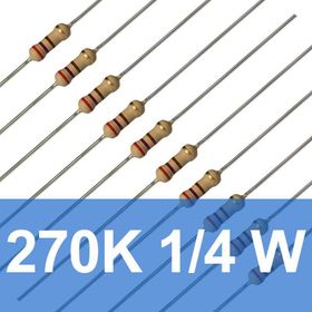 Robocombo 10 Adet 270K 1/4 W Direnç