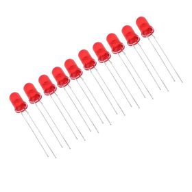 Robocombo 10 Adet 5 mm Kırmızı Diyot Led