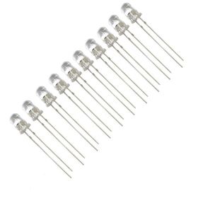 Robocombo 10 Adet 5 mm Şeffaf Yeşil Diyot Led