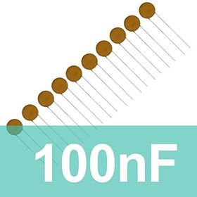 Robocombo 100nF 10 Adet Seramik Kondansatör