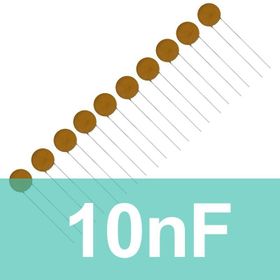 Robocombo 10nF 10 Adet Seramik Kondansatör