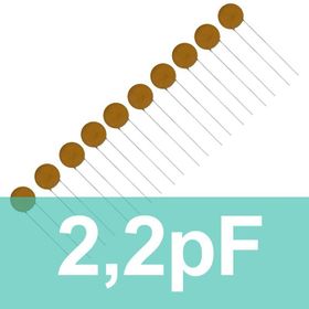 Robocombo 2.2pf 10 Adet Seramik Kondansatör