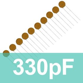 Robocombo 330pf 10 Adet Seramik Kondansatör