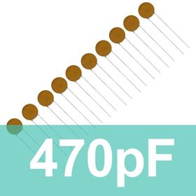 Robocombo 470pf 10 Adet Seramik Kondansatör