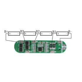 Robocombo 4S 12A BMS 14.8V-16.8V 18650 Lityum LiPo Pil Şarj Koruma Modülü