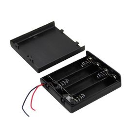 Robocombo 4xAA Kutulu Switchli Pil Yuvası