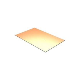 Robocombo 5x10 cm bakır plaket