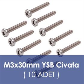 Robocombo DIN7985 M3x30 mm YSB Vida