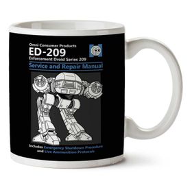 Robocop Ed209 Servis ve Onarım Kılavuzu Baskılı Kupa