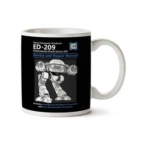 Robocop Ed209 Servis ve Onarım Kılavuzu Baskılı Kupa