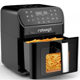 Robogil AF-19D XXL 6.5 lt Cam Kapaklı Airfryer
