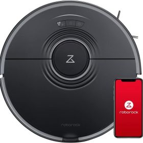 Roborock S7 Siyah Robot Süpürge Teşhir-Outlet