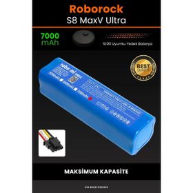 Roborock S8 Maxv Ultra 7000 Mah Robot Süpürge Batarya