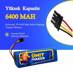 Roborock T6 6400 Mah Robot Süpürge Batarya