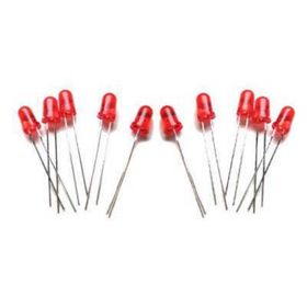 Robot Diyar Kırmızı 5 mm 10 Adet Led Paketi