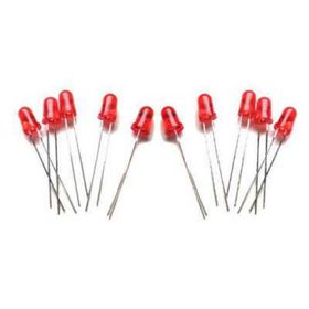Robot Diyar Kırmızı 5 mm 10 Adet Led Paketi