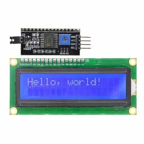 Robot Diyarı Mavi 16x2 cm LCD Ekran I2C Lehimli Display