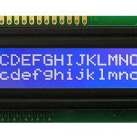 Robot Diyarı Mavi Üzerine Beyaz 2x16 LCD Ekran