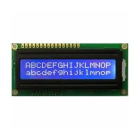 Robot Diyarı Mavi Üzerine Beyaz 2x16 LCD Ekran