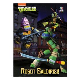 Robot Saldırısı! Genç Mutant Ninja Kaplumbağalar Kitap