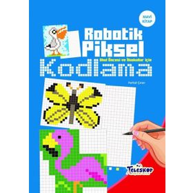 Robotik Piksel Kodlama Mavi Kitap - Kolektif
