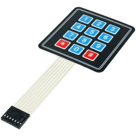 Robotistan 3X4 Membran Tuş Takımı - Keypad