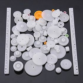 Robotistan 75 Parça Plastik Dişli Çark Seti