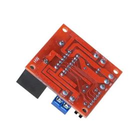 Robotistan L298N Kırmızı Voltaj Regulatörlü Çift Motor Sürücü Kartı