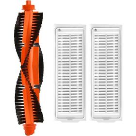 Robotyedek Xiaomi Mop Pro Styj02ym Beyaz Uyumlu 3 Parça Yedek Ana Fırça ve Hepa Filtre
