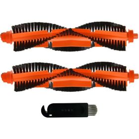 Robotyedek Xiaomi Mop Pro Styj02ym Beyaz Uyumlu 3 Parça Yedek Ana Fırça ve Temizleme Fırçası