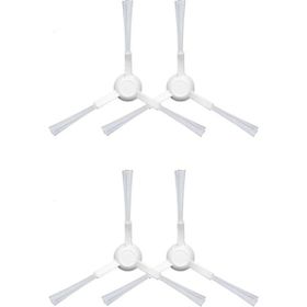 Robotyedek Xiaomi Mop Pro Styj02ym Beyaz Uyumlu 4 Adet Yedek Yan Fırça