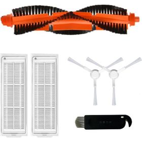 Robotyedek Xiaomi Mop Pro Styj02ym Beyaz Uyumlu 6 Parça Set Yedek Mopsuz Fırça Hepa Filtre