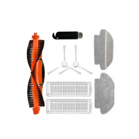 Robotyedek Xiaomi Mop Pro Styj02ym Beyaz Uyumlu 8 Parça Set Yedek Fırça Hepa Filtre Mop
