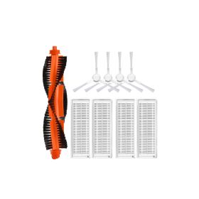 Robotyedek Xiaomi Mop Pro Styj02ym Beyaz Uyumlu 9 Parça Set Yedek Mopsuz Fırça Hepa Filtre Mop