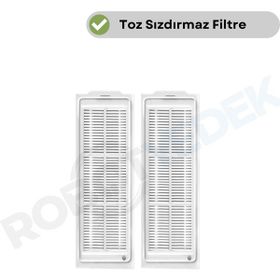 Robotyedek Xiaomi Mop Pro Styj02ym Siyah Uyumlu 2 Adet Hepa Filtre