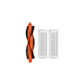 Robotyedek Xiaomi Mop Pro Styj02ym Siyah Uyumlu 3 Parça Yedek Ana Fırça ve Hepa Filtre
