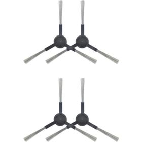Robotyedek Xiaomi Mop Pro Styj02ym Siyah Uyumlu 4 Adet Yedek Yan Fırça