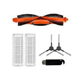 Robotyedek Xiaomi Mop Pro Styj02ym Siyah Uyumlu 6 Parça Yedek Mopsuz Fırça Hepa Filtre