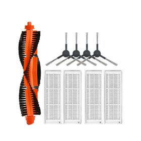 Robotyedek Xiaomi Mop Pro Styj02ym Siyah Uyumlu 9 Parça Set Yedek Mopsuz Fırça Hepa Filtre Mop