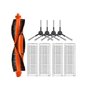 Robotyedek Xiaomi Mop Pro Styj02ym Siyah Uyumlu 9 Parça Set Yedek Mopsuz Fırça Hepa Filtre Mop