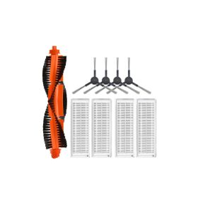 Robotyedek Xiaomi Mop Pro Styj02ym Siyah Uyumlu 9 Parça Set Yedek Mopsuz Fırça Hepa Filtre Mop