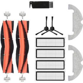 Robotyedek Xiaomi Vacuum Mop 2 Ultra Uyumlu 11 Parça Set Yedek Fırça Filtre Mop