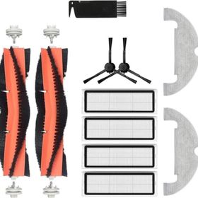 Robotyedek Xiaomi Vacuum Mop 2 Ultra Uyumlu 11 Parça Set Yedek Fırça Filtre Mop