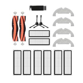 Robotyedek Xiaomi Vacuum Mop 2 Ultra Uyumlu 17 Parça Set Yedek Fırça Filtre Mop